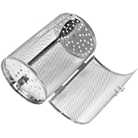 MAGT Almendras Frijoles Cesta Horno Parrilla- Acero Inoxidable Asador Parrilla Asador Tambor Horno Horno for Hornear…
